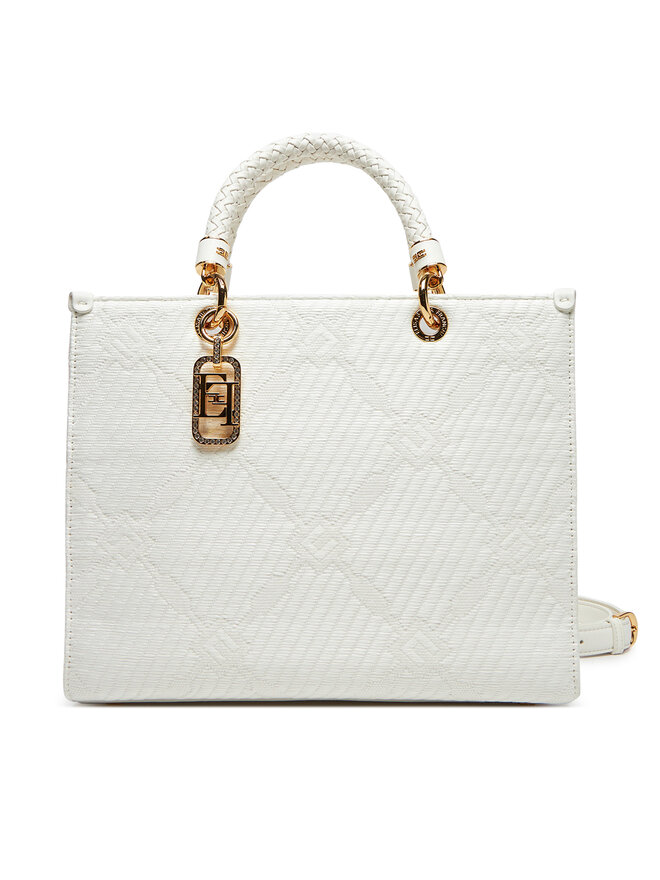Elisabetta Franchi Geantă Elisabetta Franchi BS12A51E2 360 Alb