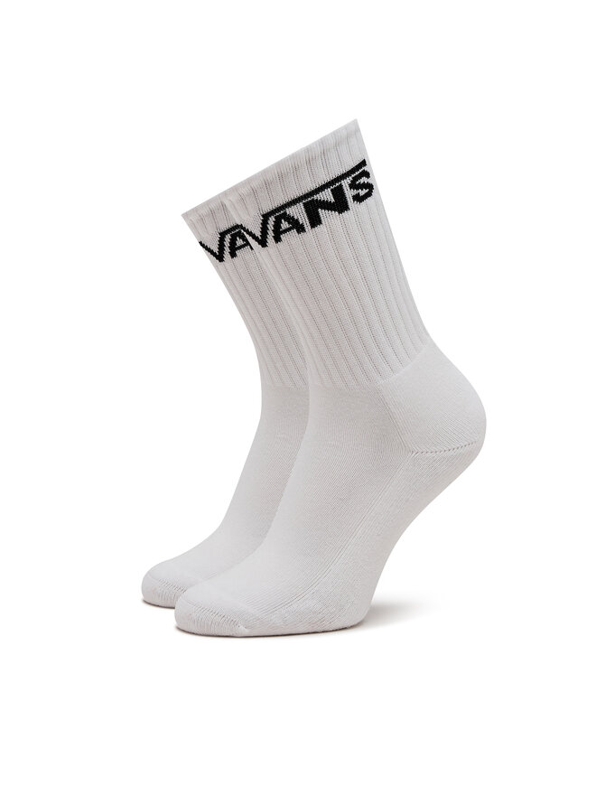 Vans Zestaw 3 par wysokich skarpet damskich Vans Classic Crew Boys VN000XNQIZH Biały