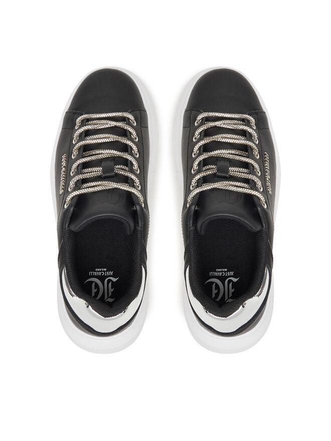 Just Cavalli Sneakersy Just Cavalli 78RA3SB1 ZPA86 Czarny
