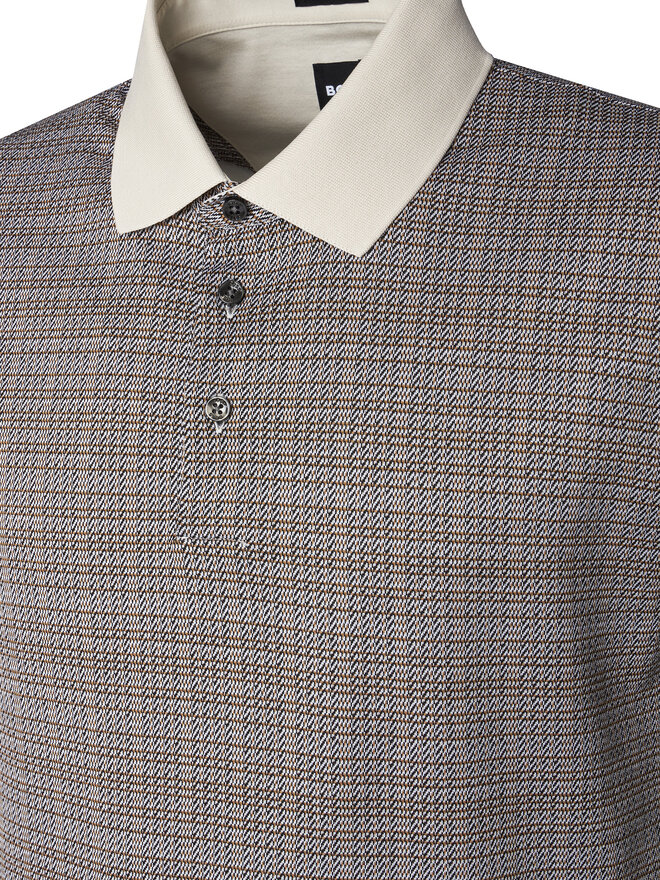 BOSS BOSS Polo H-Parris 102 50543402 Gris Regular Fit