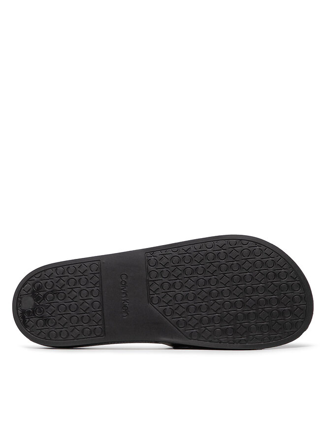 Calvin Klein Jeans Ciabatte Calvin Klein Jeans Pool Slide HM0HM00455 Nero