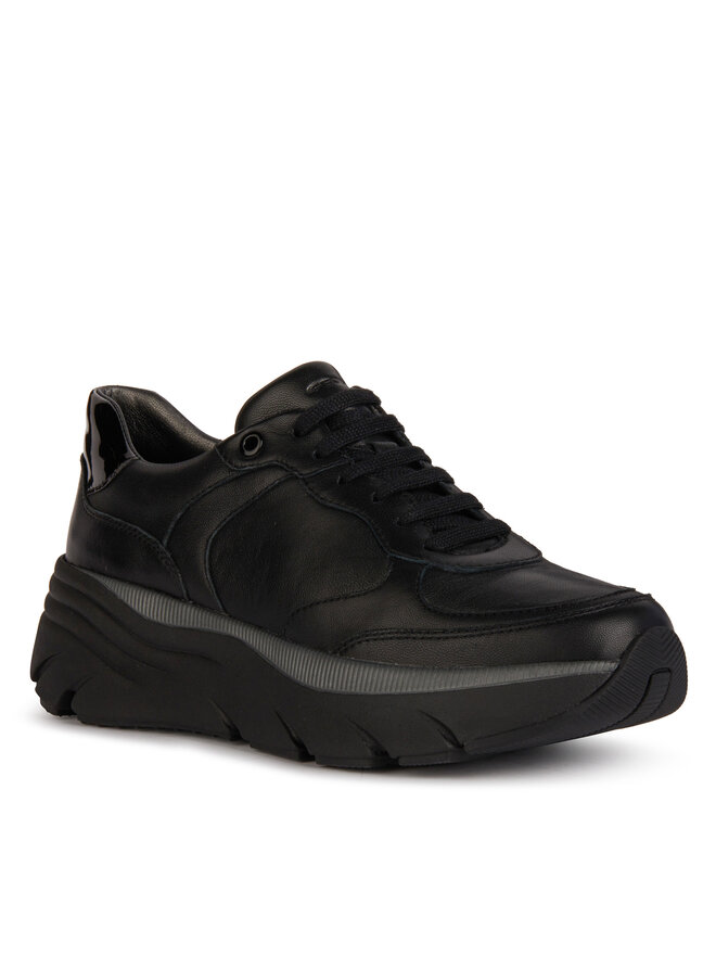 Geox Sneakersy Geox D Diamanta D35UFA 0LM02 C9999 Czarny