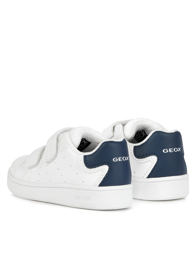 Geox Sneakersy Geox B Eclyper Boy B365LA 000BC C0899 Biela