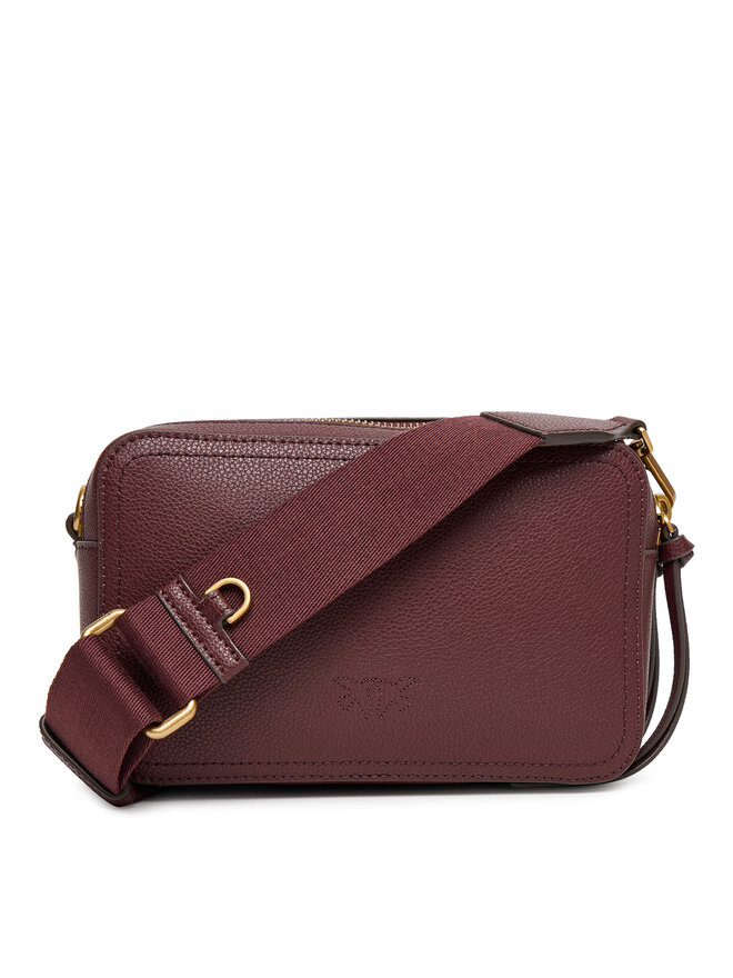 PINKO Handtasche PINKO Carrie Camera Bag Classic PE 25 PLTT 104336 A29Q Dunkelrot