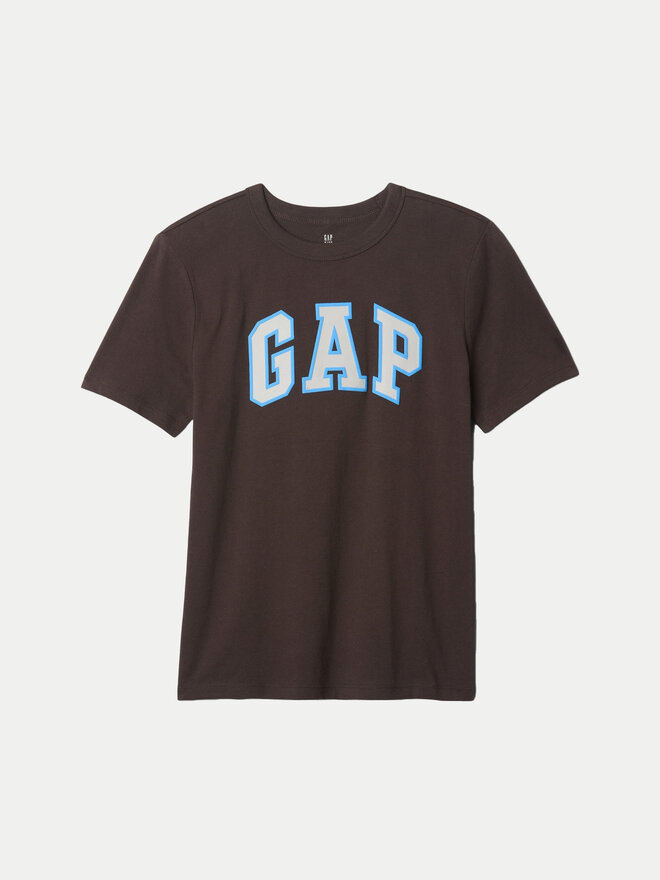 Gap Gap Camiseta 605364 Marrón Regular Fit