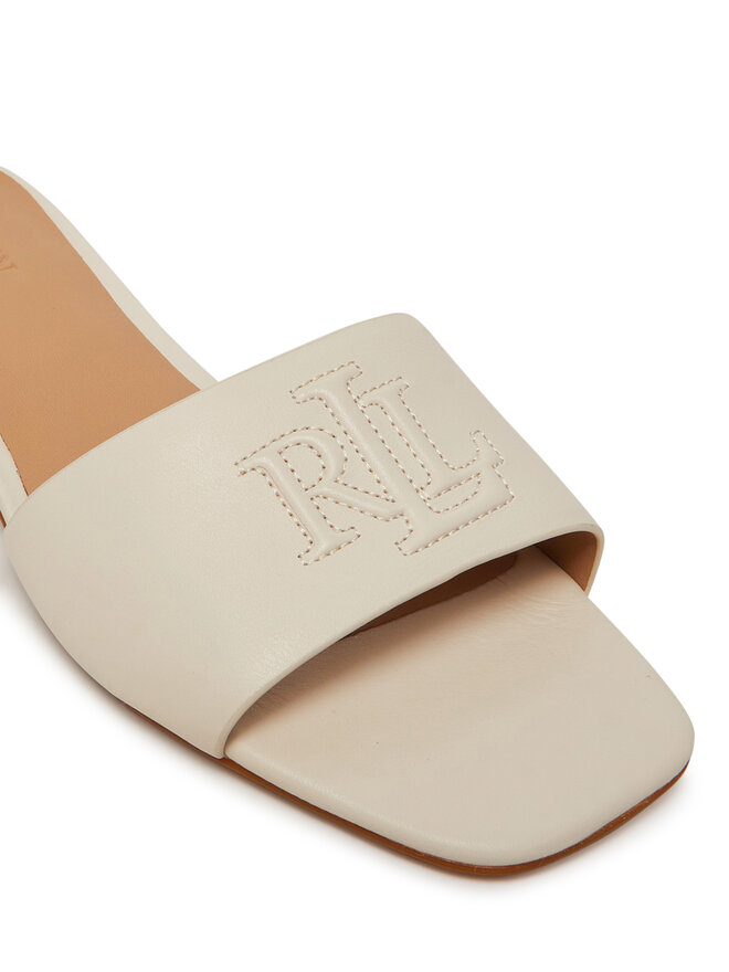 LAUREN RALPH LAUREN Pantoletten LAUREN RALPH LAUREN Everley 802959143009 Creme