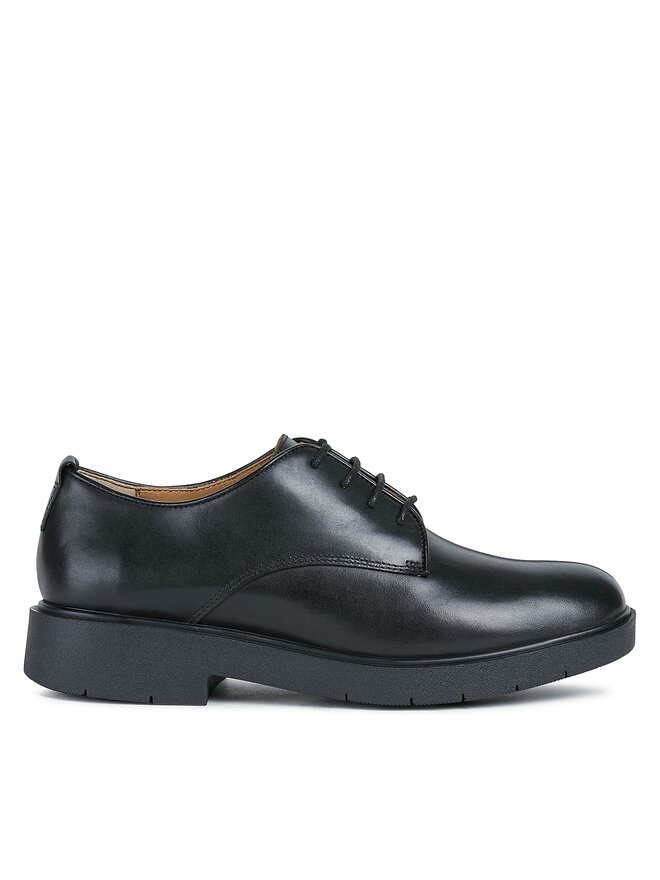 Geox Oxfords Geox D Spherica Ec1 D16QRA 00043 C9999 Μαύρο