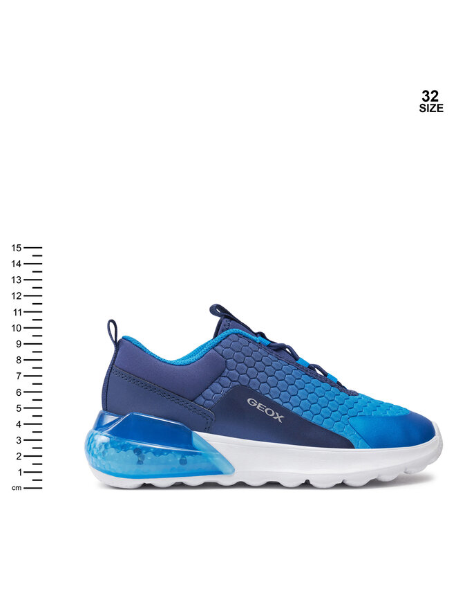 Sneakers Geox J Activart Illuminus J46LYA 0EE9J C4231 D Bleu marine chaussures