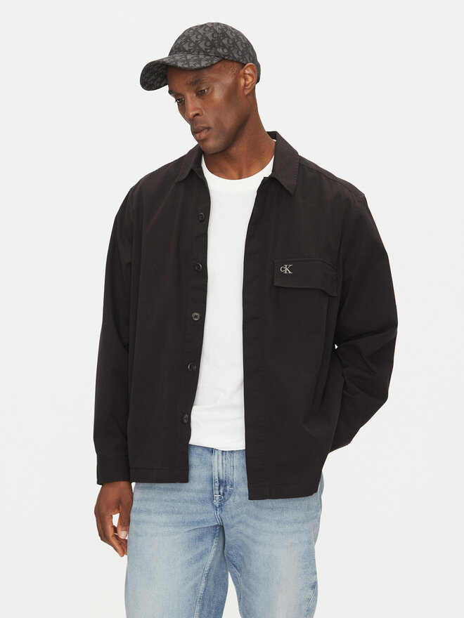 Calvin Klein Cappellino Calvin Klein Logo Jacquard LV04G5066G Nero