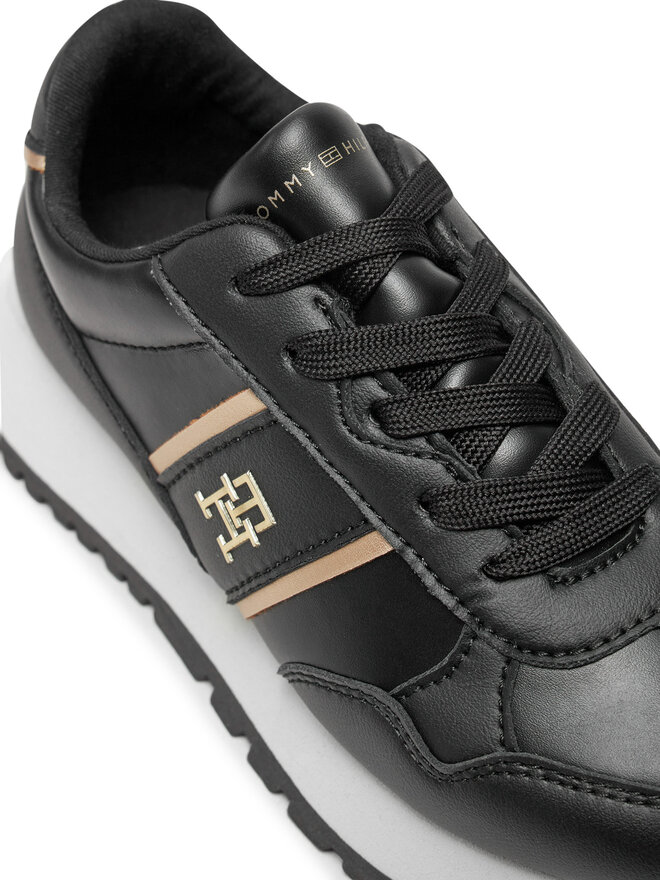 Tommy Hilfiger Sneakers Tommy Hilfiger Low Cut Lace-Up Sneaker T3A9-33548-1695 M Schwarz