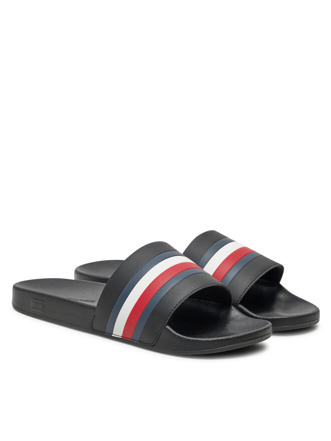 Tommy Hilfiger Klapki Tommy Hilfiger FM0FM05233 Czarny