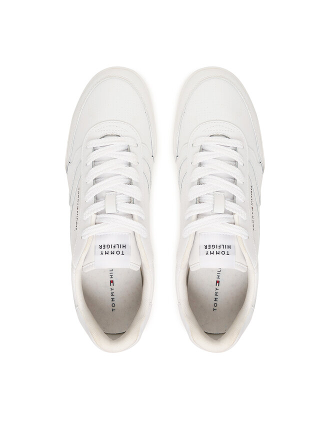 Tommy Hilfiger Sneakers Tommy Hilfiger Lopro Cup Leather FM0FM05677 Weiß