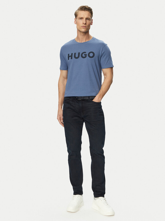 HUGO HUGO Футболка Dulivio 50467556 Голубий Regular Fit