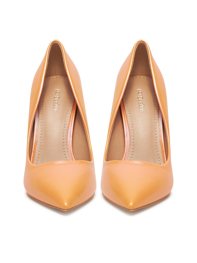 DeeZee Pantofi cu toc subțire DeeZee GAO-2312-6 Portocaliu
