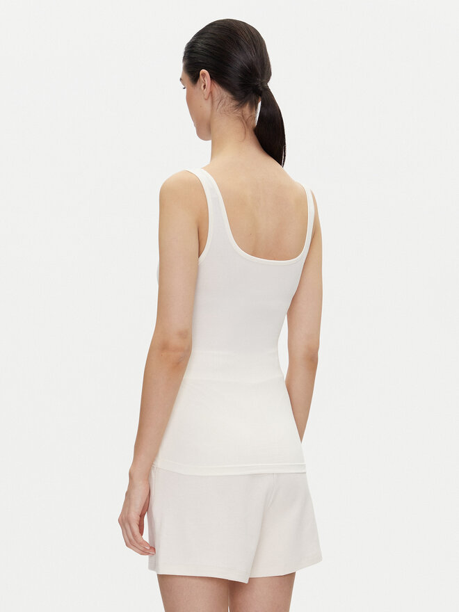 HUGO HUGO Felső Vest Red Label 50469665 Ekru Slim Fit
