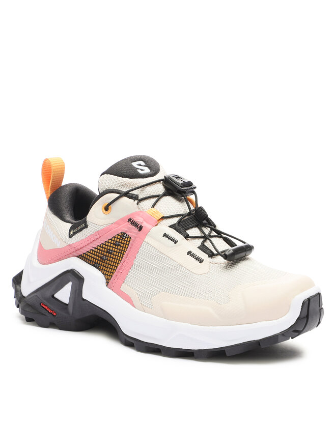 Salomon Trekingová obuv Salomon X Raise GORE-TEX L47071400 Béžová