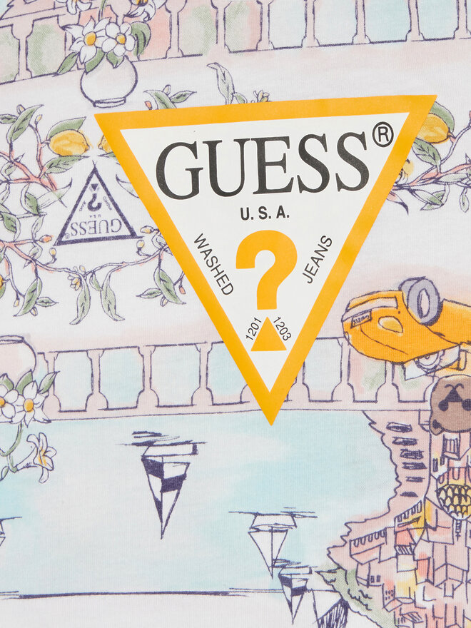 Guess Guess Camiseta N4GI23 K8HM3 De color Regular Fit
