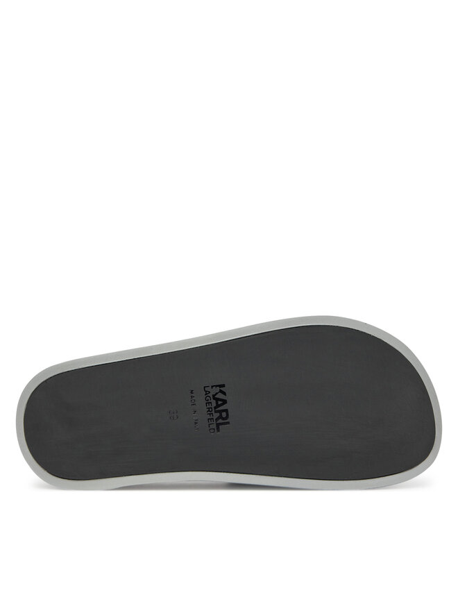 KARL LAGERFELD Papucs KARL LAGERFELD Kondominium KL88819 Ezüst