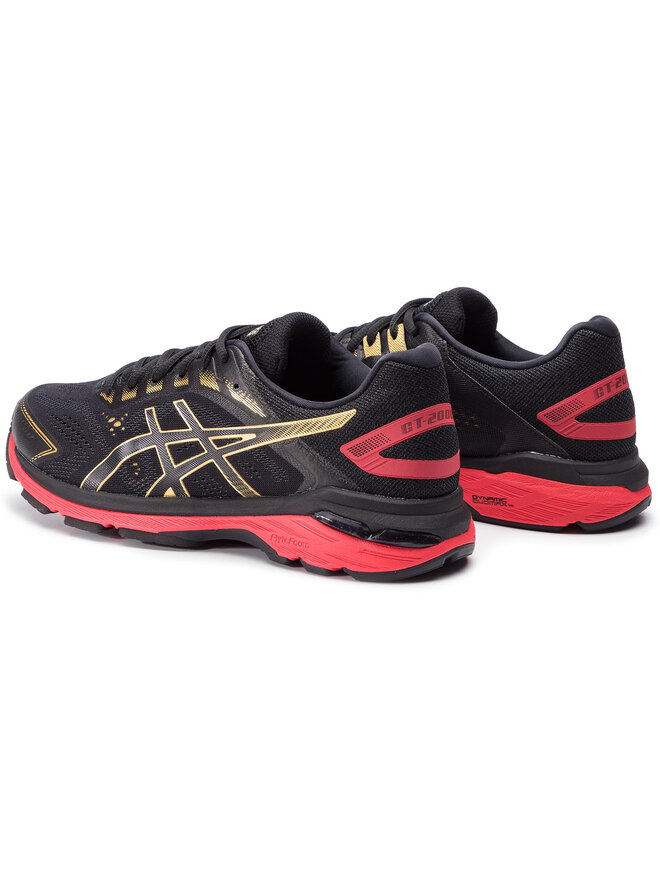 Asics gt 2000 7 black gold hot sale