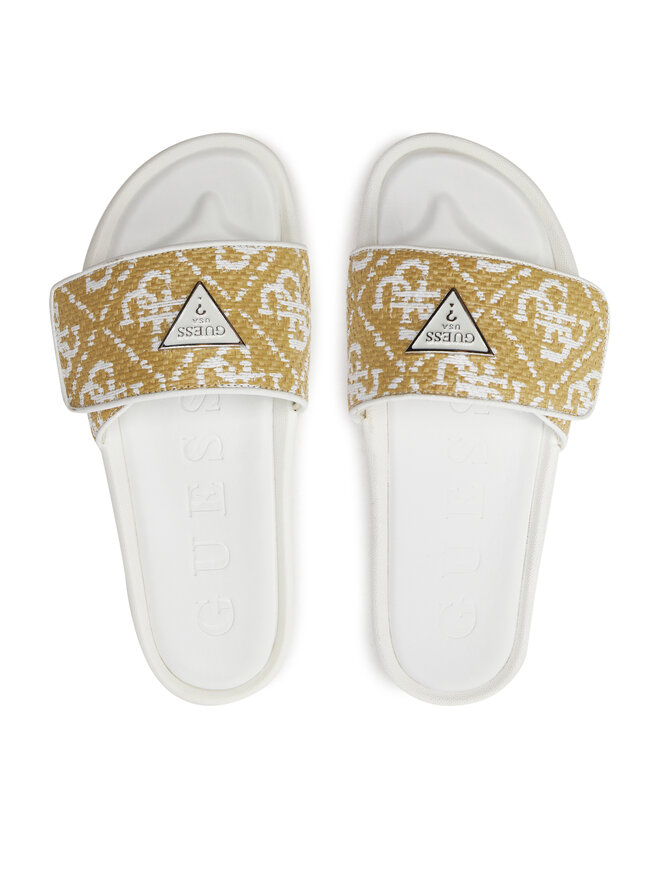 Guess Klapki Guess FLGCAA ELE19 Beżowy