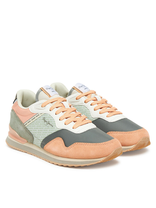 Pepe Jeans Снікерcи Pepe Jeans London Jelly W PLS400009 Оранжевий
