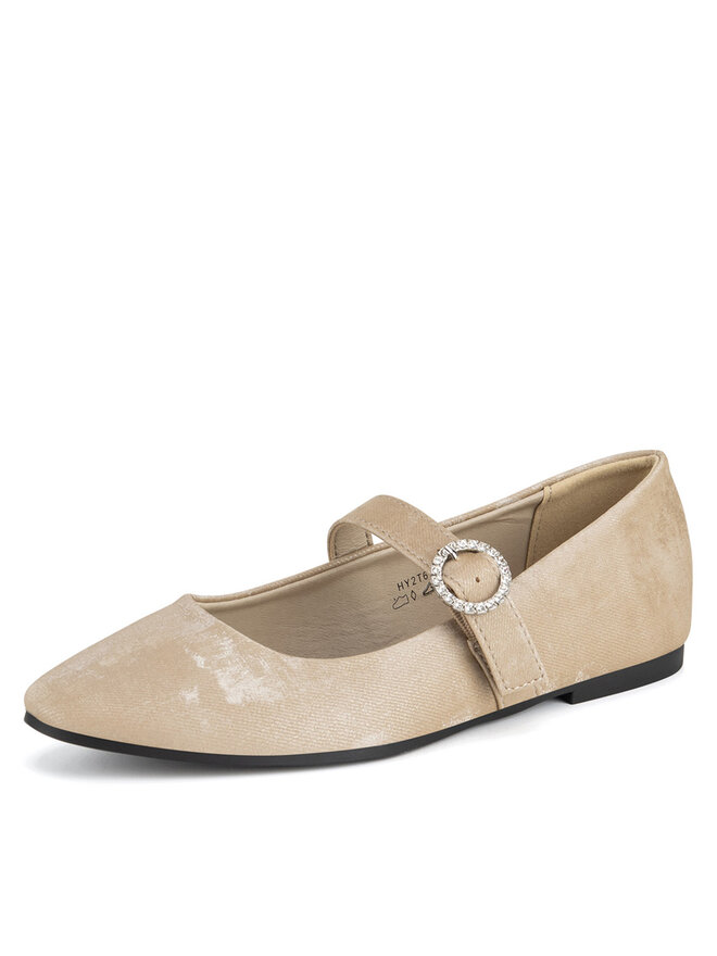 JENNY Baleriny JENNY HY2T616-7 Beżowy