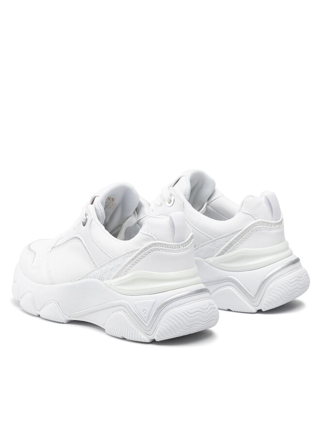 Guess Sneakersy Guess Mags FL5MGS ELE12 Biały