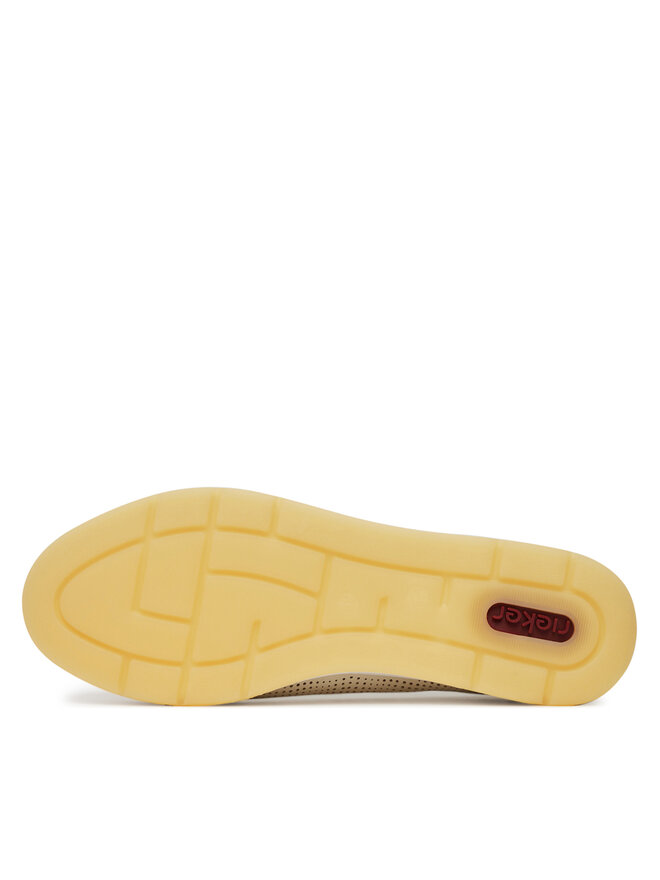 Rieker Baleriny Rieker L3066-60 Beżowy