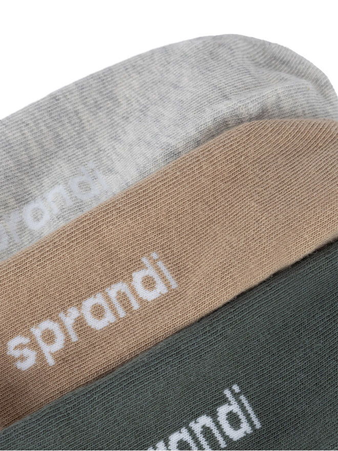 Sprandi Sada 3 párů nízkých ponožek unisex Sprandi 0UB-005-AW24 (3-PACK) Barevná