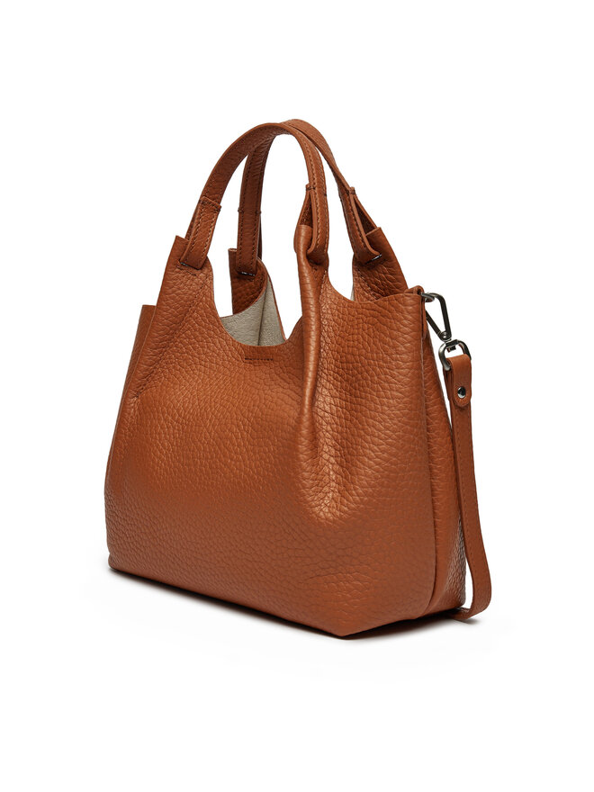 Gianni Chiarini Ročna torba Gianni Chiarini Dua BS 9719 RNGDBL Rjava