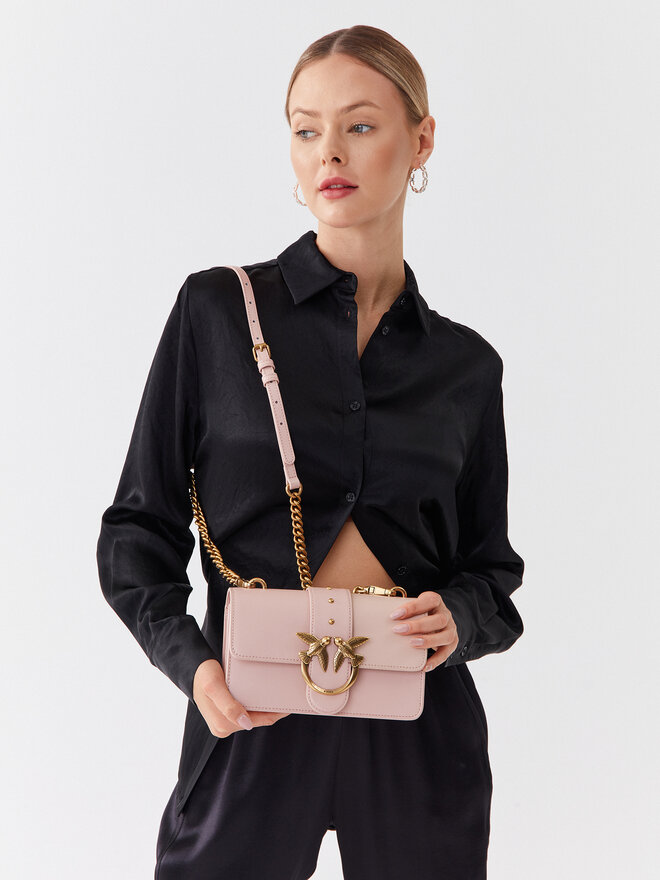PINKO Handtasche Pinko Love One Mini Cl Rosa