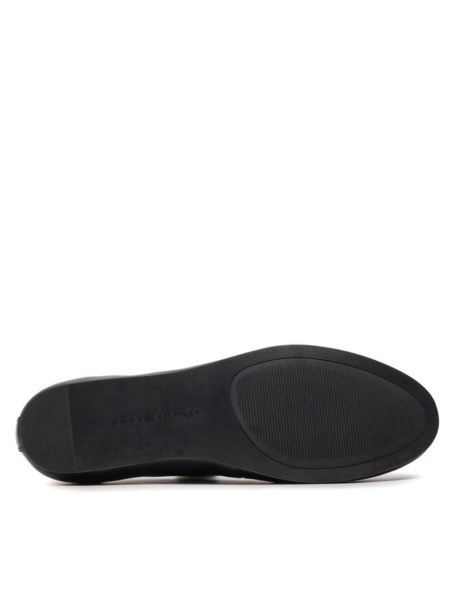 Tommy Hilfiger Balerīnas Tommy Hilfiger Essential Chic Ballerina FW0FW08059 Melns