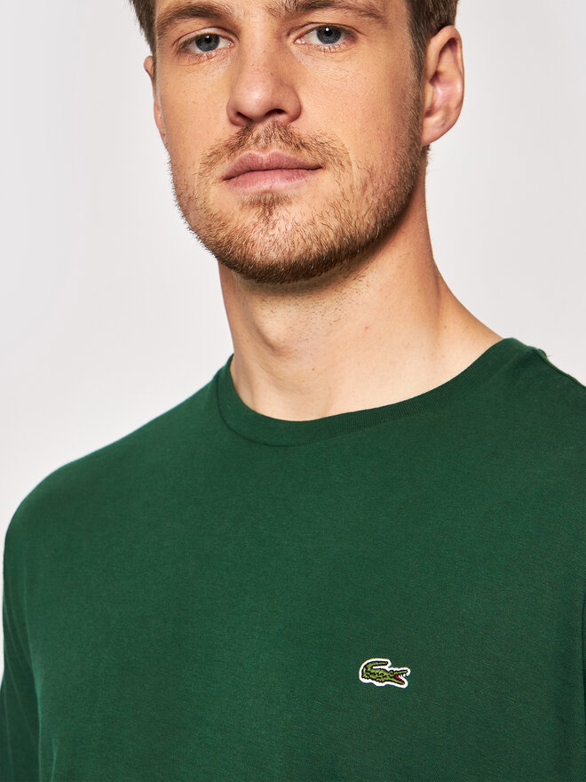 Lacoste Lacoste Camiseta TH6709 Verde Regular Fit