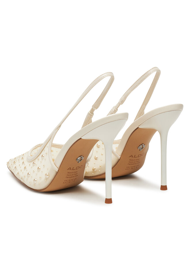 Aldo Sandały Aldo Pearlescent 13967481 Biały