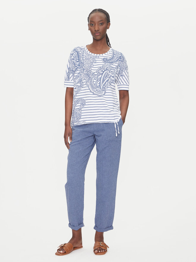 Olsen Olsen Футболка 11105121 Голубий Regular Fit