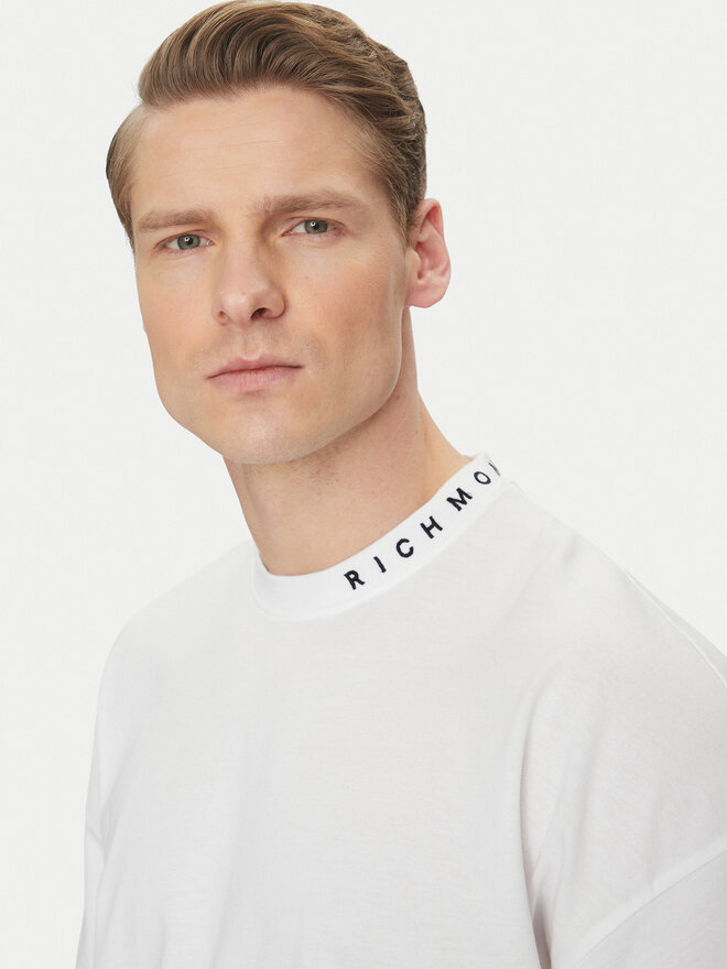 Richmond X Richmond X Majica Bani UMA24058TS Bela Regular Fit
