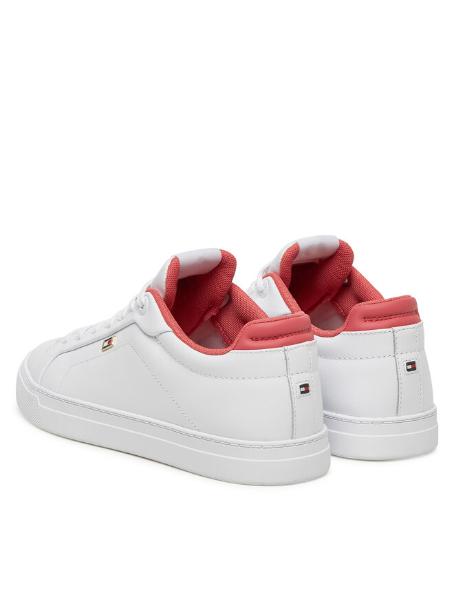 Tommy Hilfiger Snīkeri Tommy Hilfiger Sporty Sneaker FW0FW08899 Balts