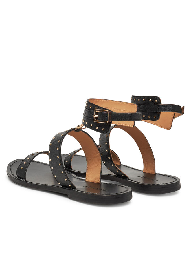 TWINSET Сандали TWINSET 251GCJ04C Черен