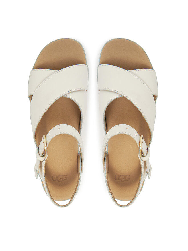 Ugg Босоніжки Ugg W Aubrey Ankle Strap 1169650 Écru
