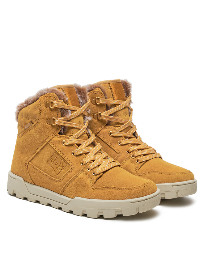 DC Polokozačky DC Manteca 4 Boot ADJB100012-WE9 Hnědá