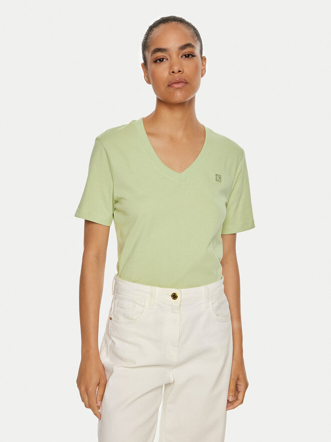 Calvin Klein Jeans Calvin Klein Jeans Camiseta Embro Badge J20J222560 Verde Regular Fit