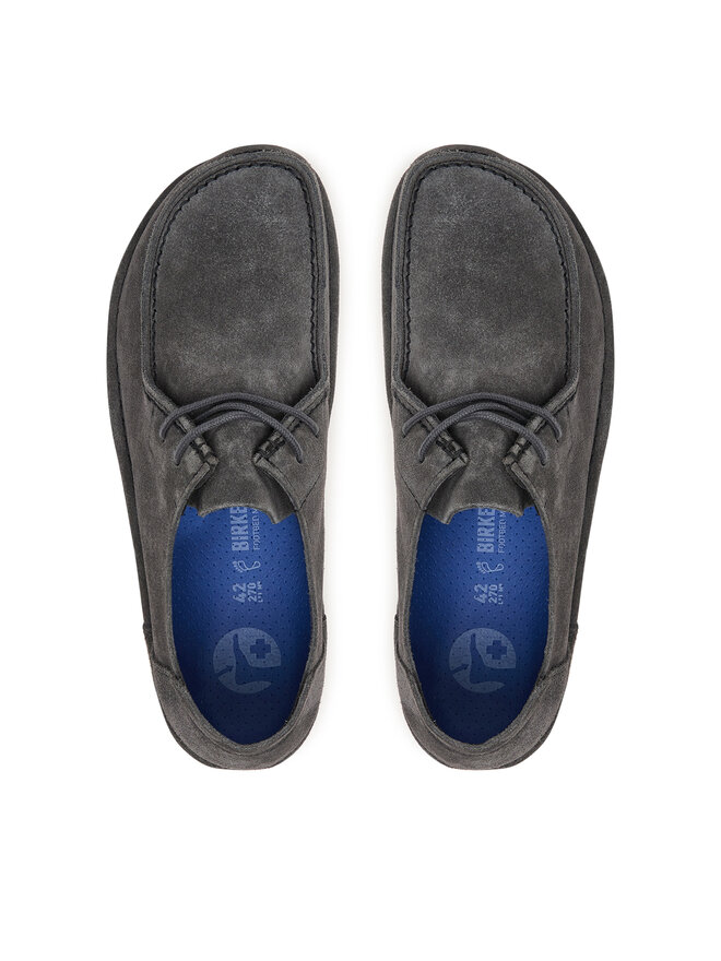 Birkenstock Туфлі Birkenstock Utti Lace Low 1032685 Темно-сірий