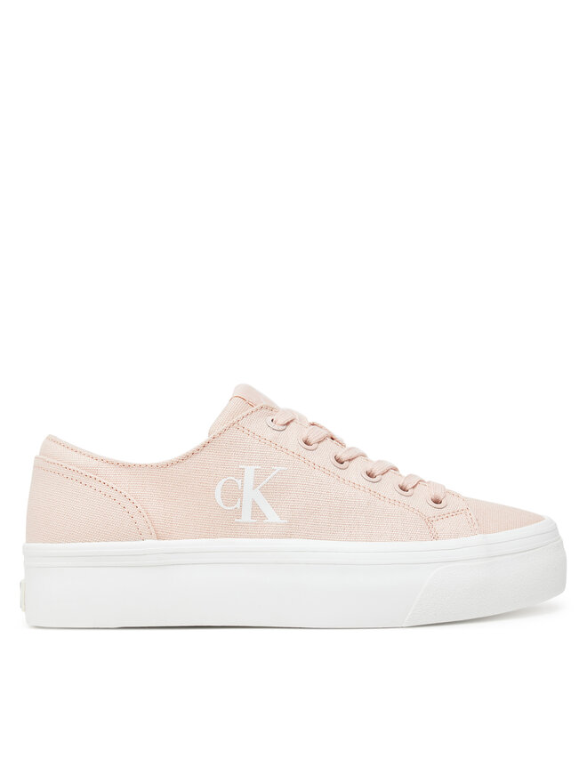 Calvin Klein Jeans Sneakers Calvin Klein Jeans Vulc Flatform Low Cv Mg YW0YW01763 Orange