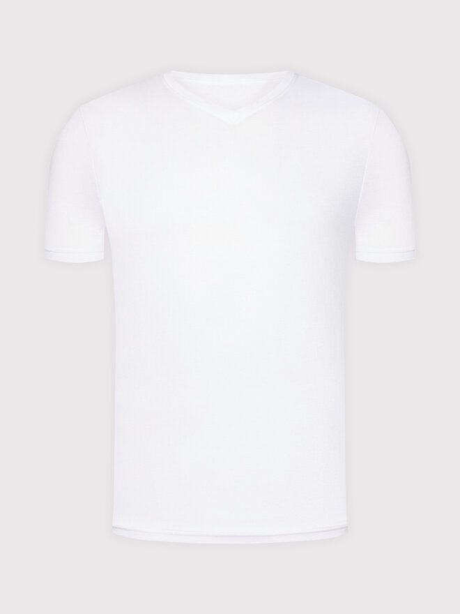 United Colors Of Benetton United Colors Of Benetton Marškinėliai 3U53J4231 Balta Regular Fit