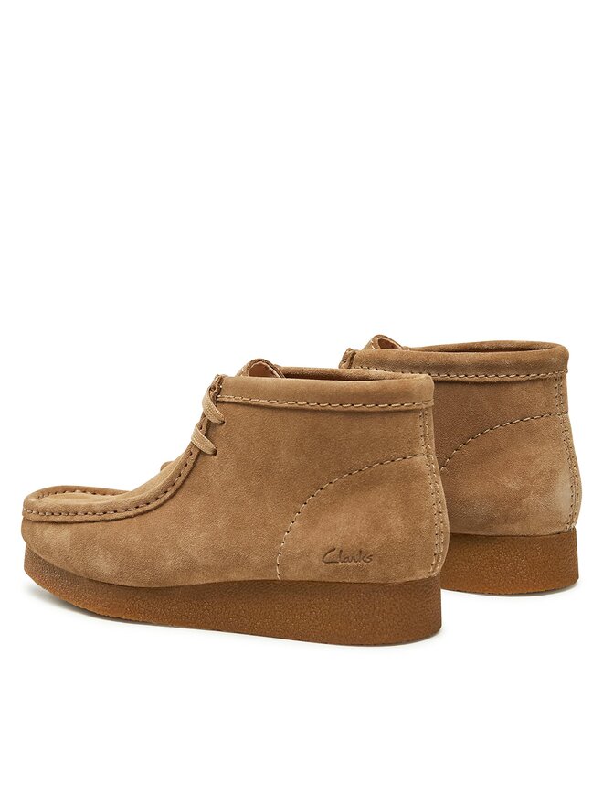 Clarks Ботильйони Clarks WallabeeEvoBt 261747444 Бежевий
