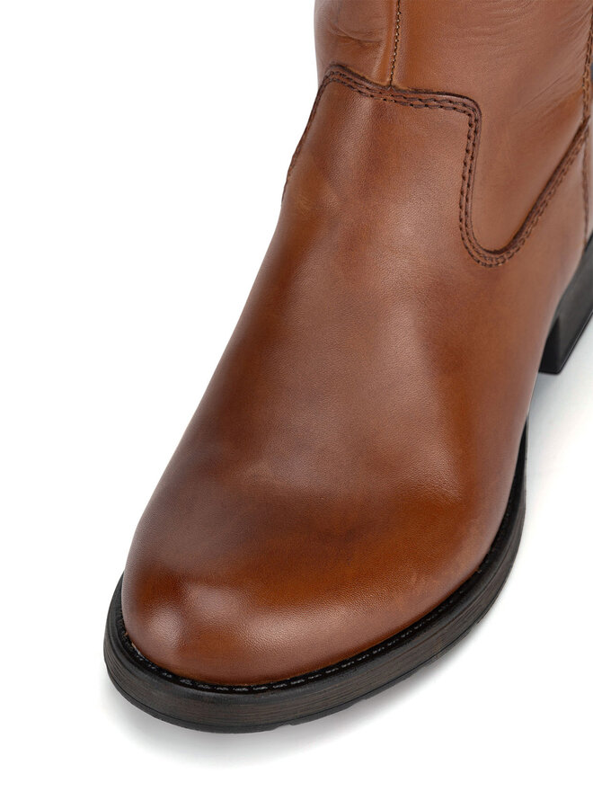Rieker Kozačky Rieker Z9591-23 Hnědá
