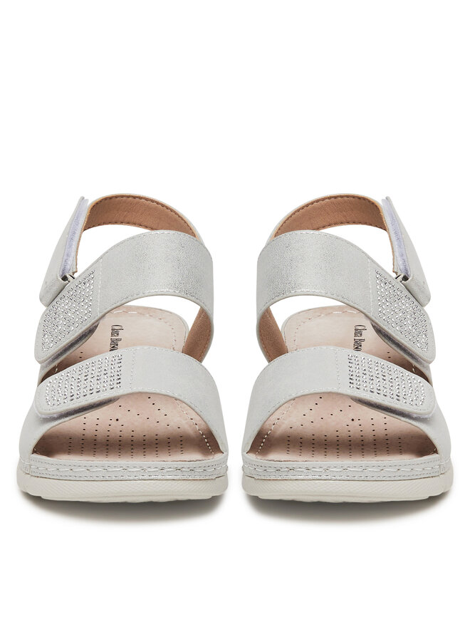 Clara Barson Sandalen Clara Barson WS040801-01 Silberfarben