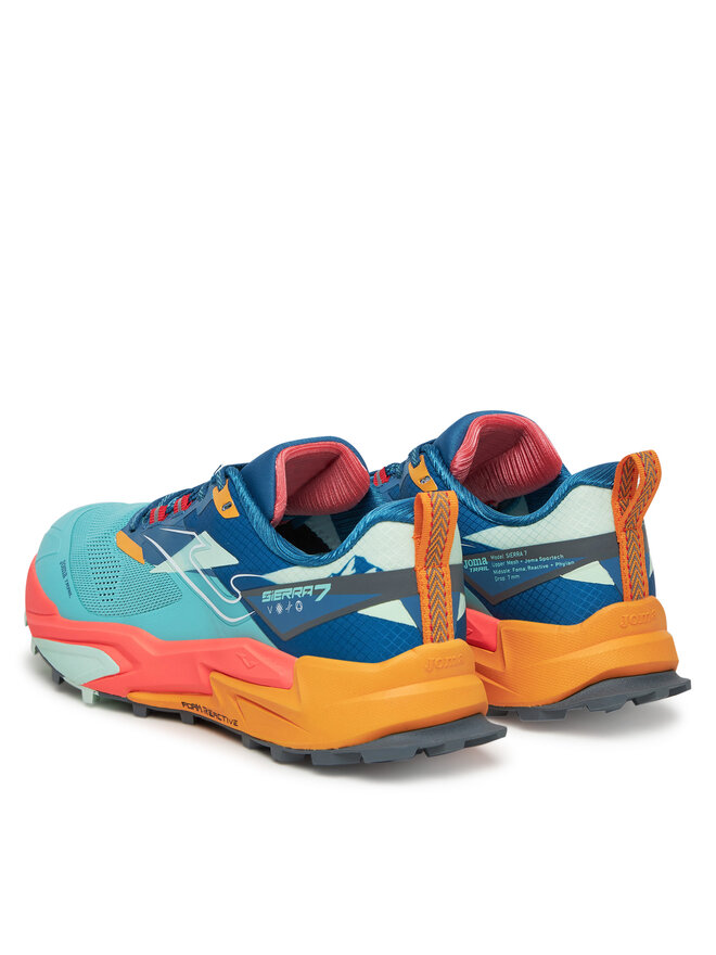 Joma Buty do biegania Joma Sierra 2527 TKSILS2527 Turkusowy