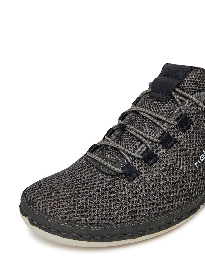 Rieker Sneakersy Rieker 07555-45 Sivá