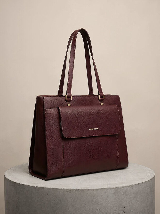 GINO ROSSI Handtasche Gino Rossi EO-PANSY Dunkelrot